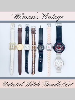 8 For The Price Of 1 - Untested Ladies Watches